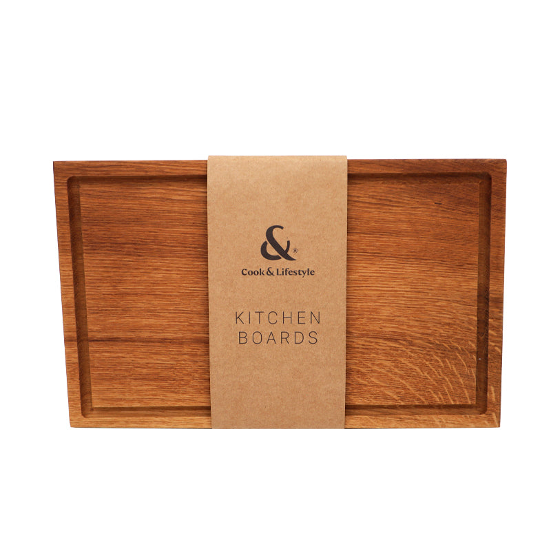 Tábua C&L Carvalho 31x19x2cm c/rasgo