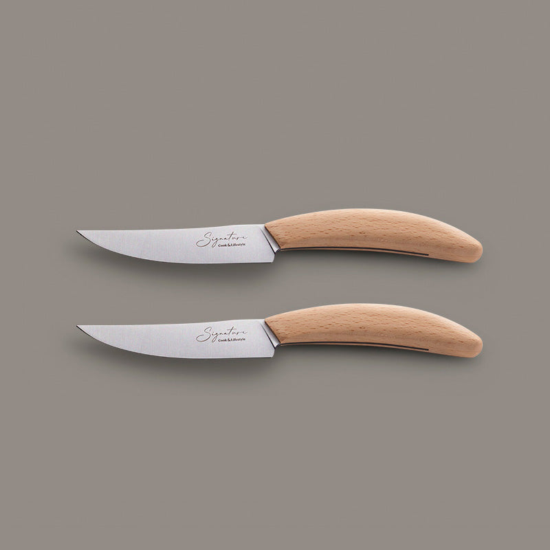Conjunto de facas para bife/multiusos, 2 peças - Beech