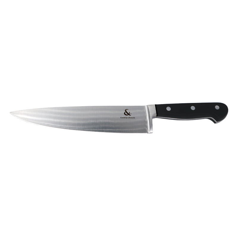Faca Chef forjada C&L 20cm preto