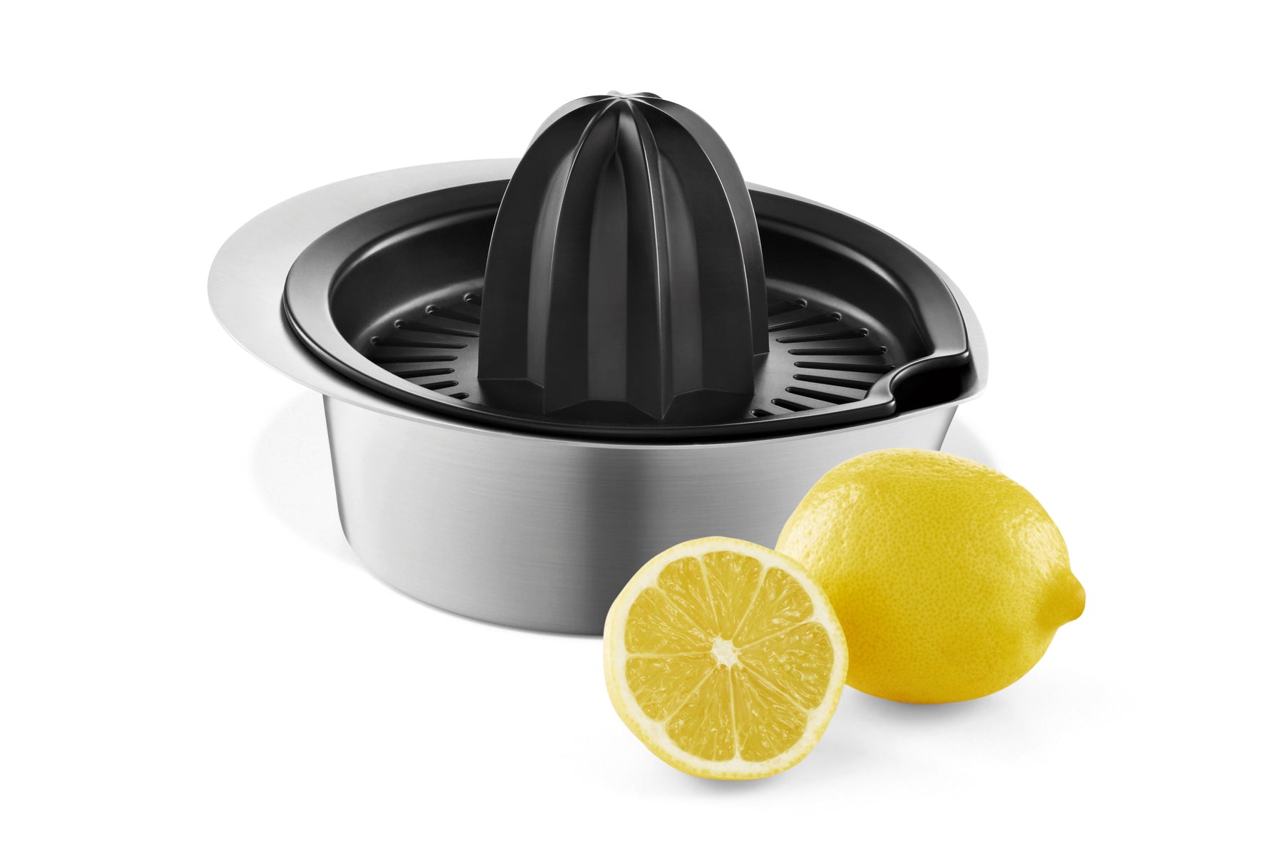 Exprimidor de cítricos de acero inoxidable ZACK