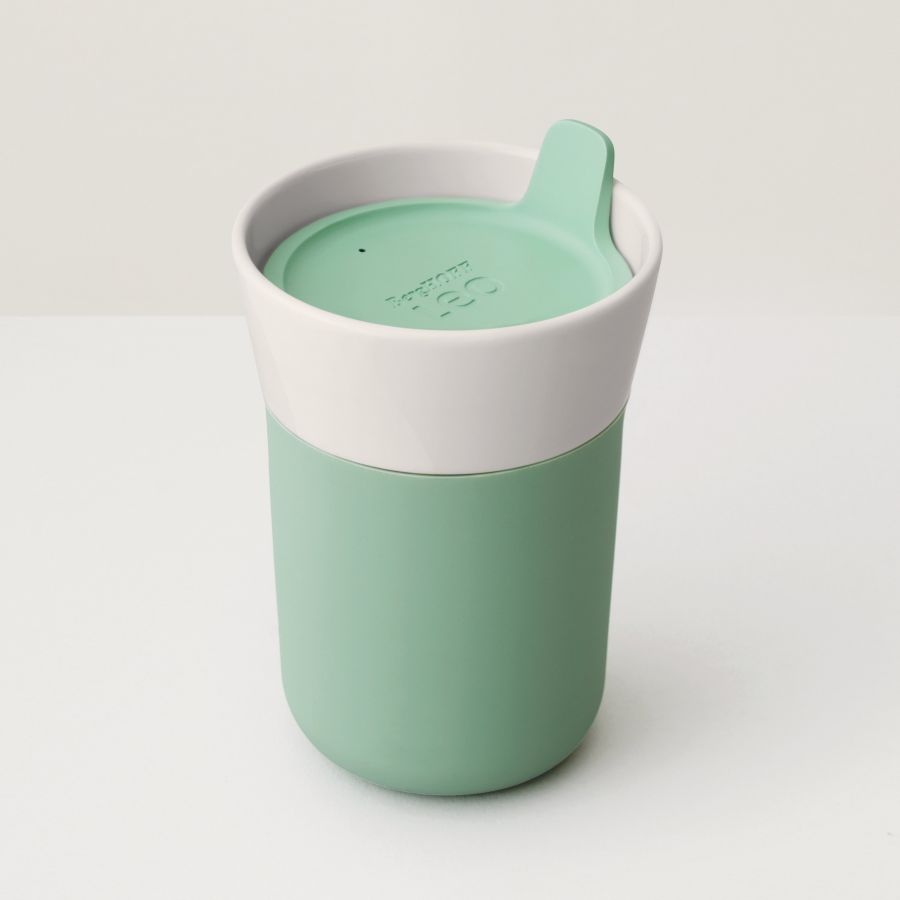 0.33 L porcelain travel mug - Leo