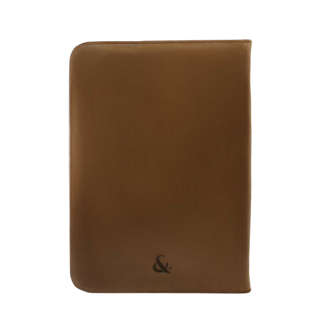 Pasta de Mão Castanho Ferrugem C&L