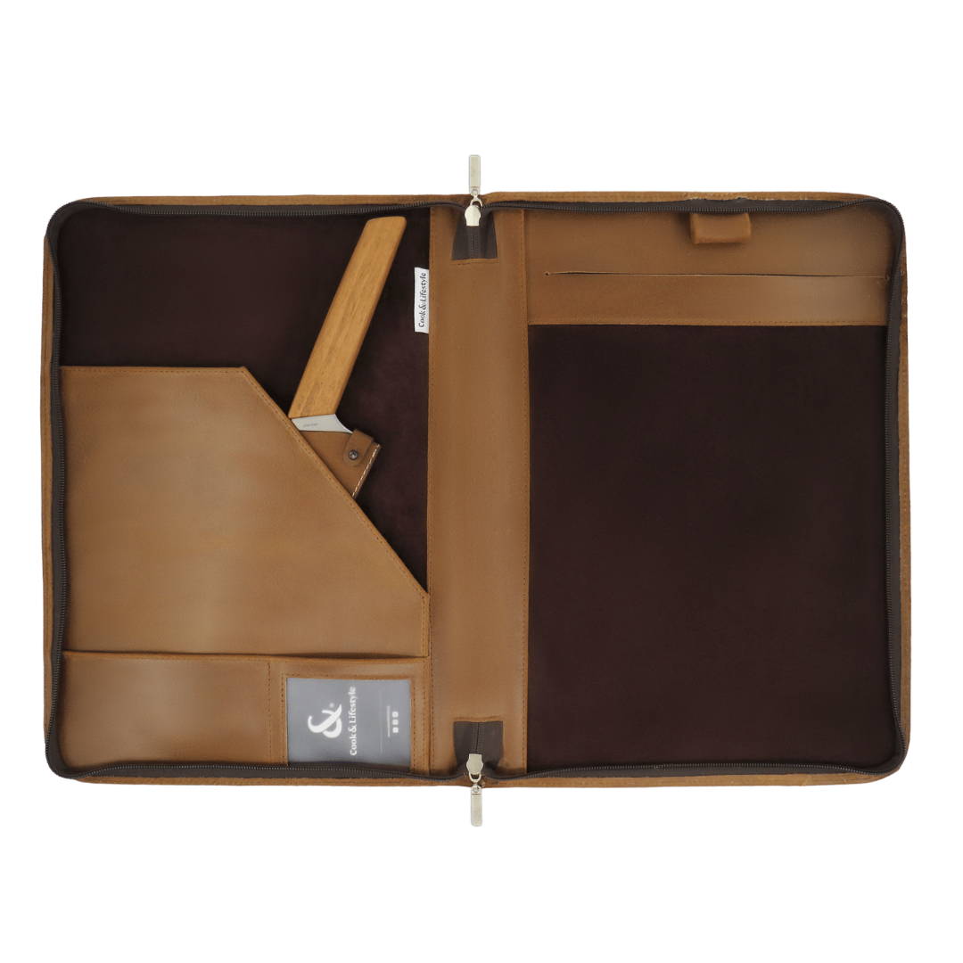 Pasta de Mão Castanho Ferrugem C&L