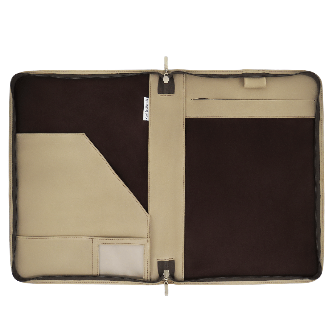 Pasta de Mão Castanho Claro C&L