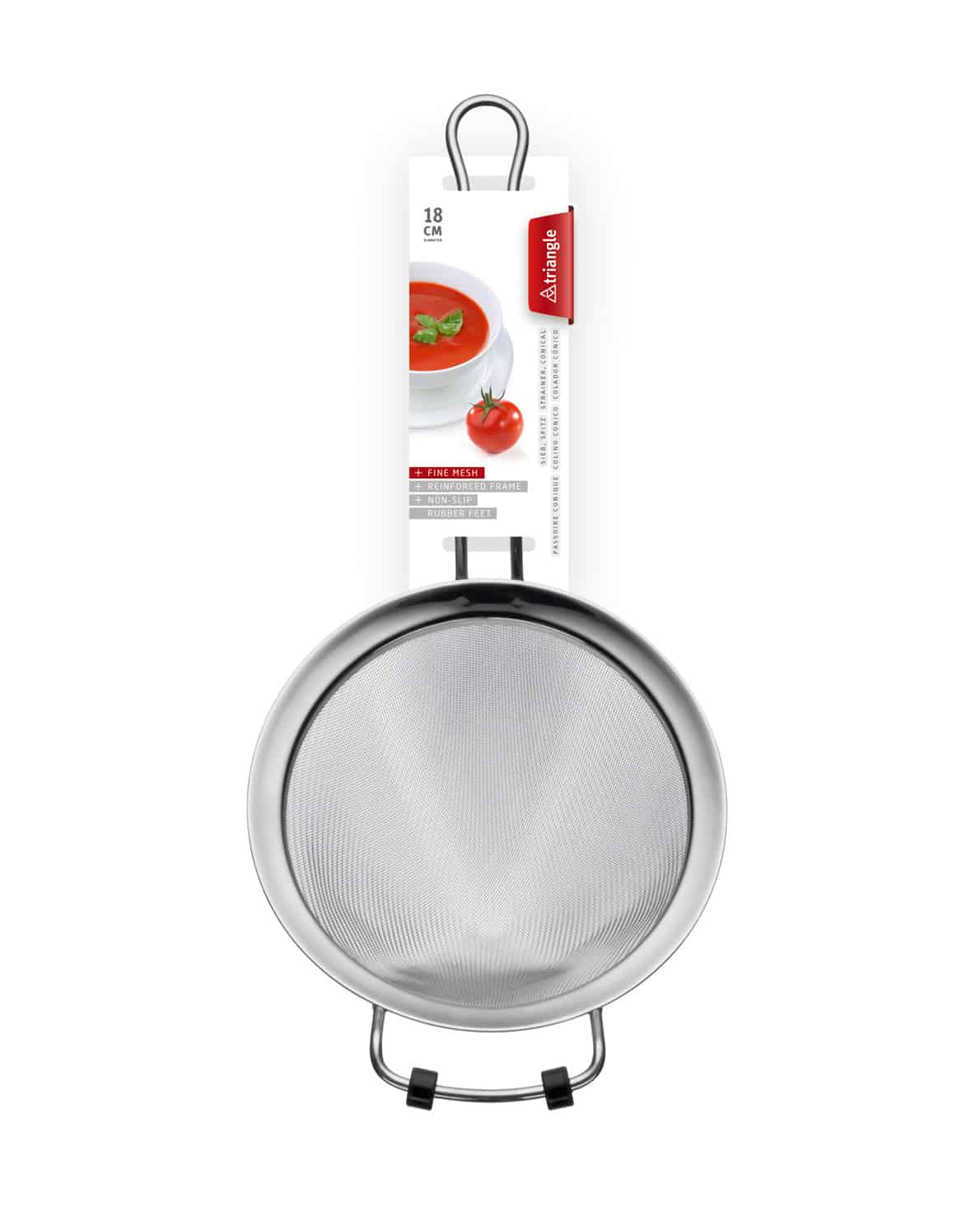 Coador em aço inoxidável