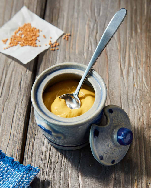 Triangle Sauce and Mustard Spoon