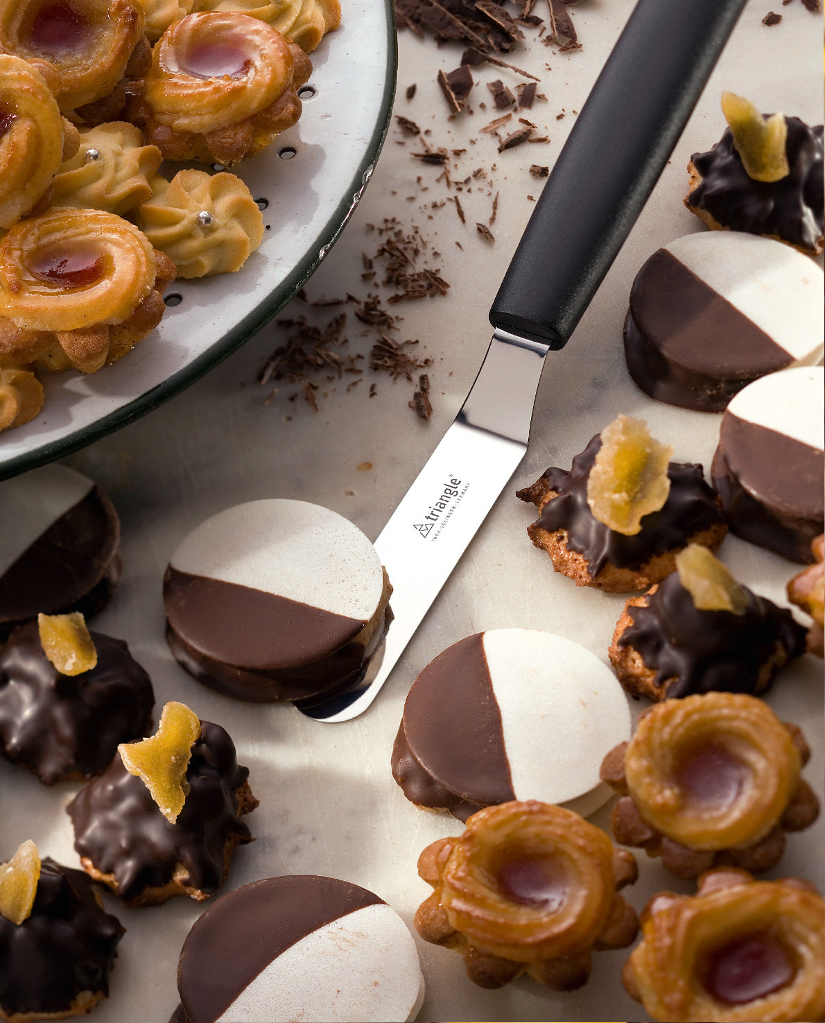 ESPÁTULA DE PASTELARIA DOBRADA