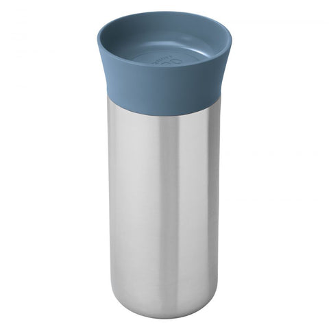 Blue thermal mug 0.33 L - Leo