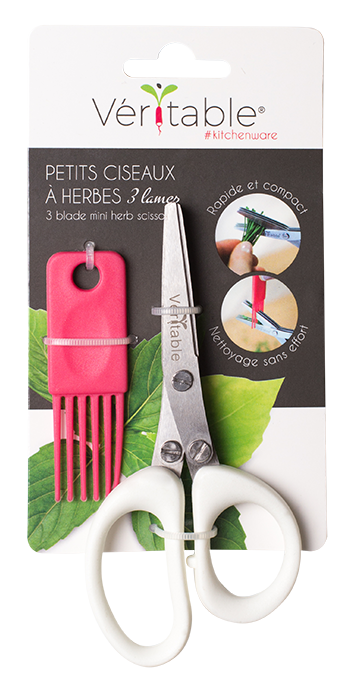 TESOURA PEQUENA DE ERVA DE 3 LÂMINAS VÉRITABLE® - Acessórios