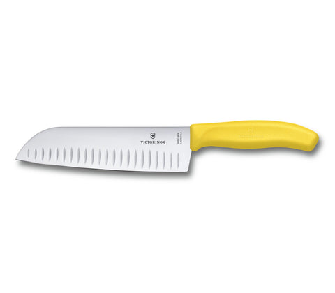 17 cm Yellow Santoku Knife
