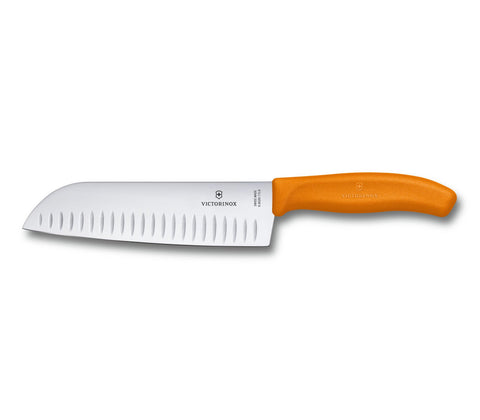 17 cm Orange Santoku Knife