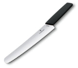 22cm Black Bread Knife