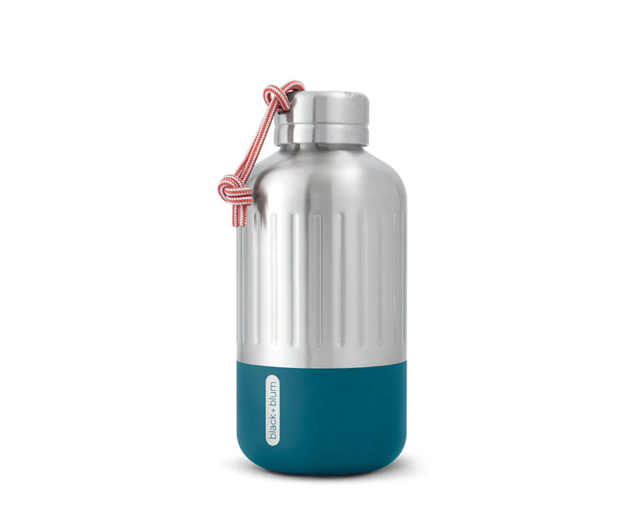 Explorer Small Stainless Steel Thermal Bottle - Blue Black+Blum