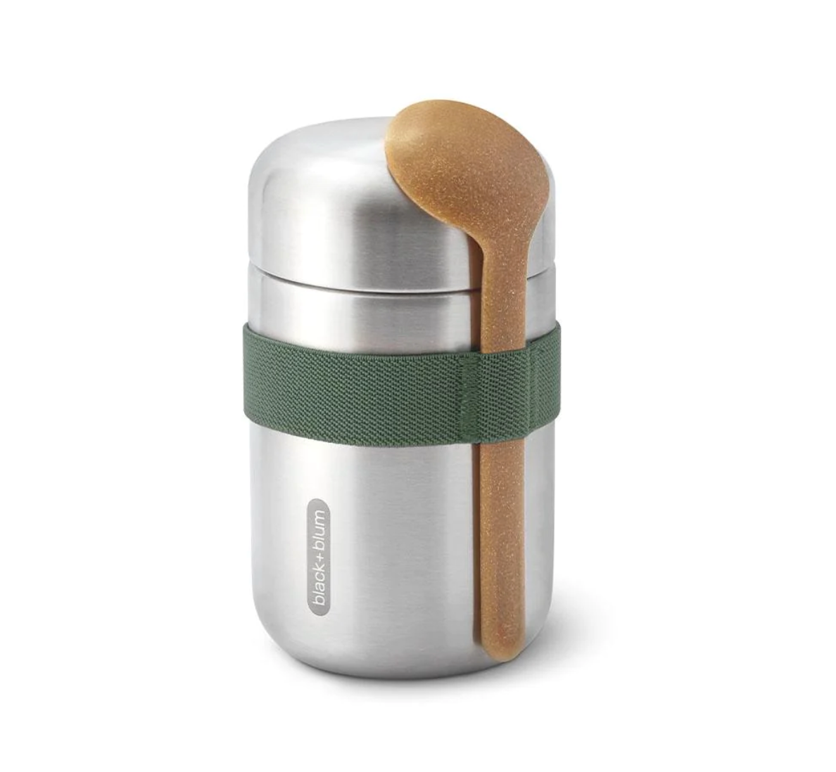 400 ml Stainless Steel Food Jar/Lunch Box Black+Blum 