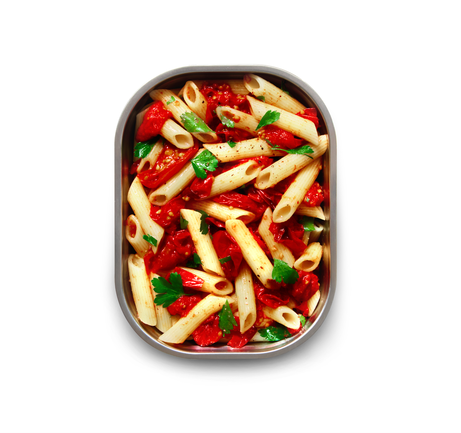 Caixa de Alimentos/Marmita de Aço 900ml Cinza/Vermelho Black+Blum