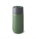 Travel Cup Gray/Olive Black+Blum Glass