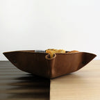 Cesto de Pão Castanho Ferrugem C&L