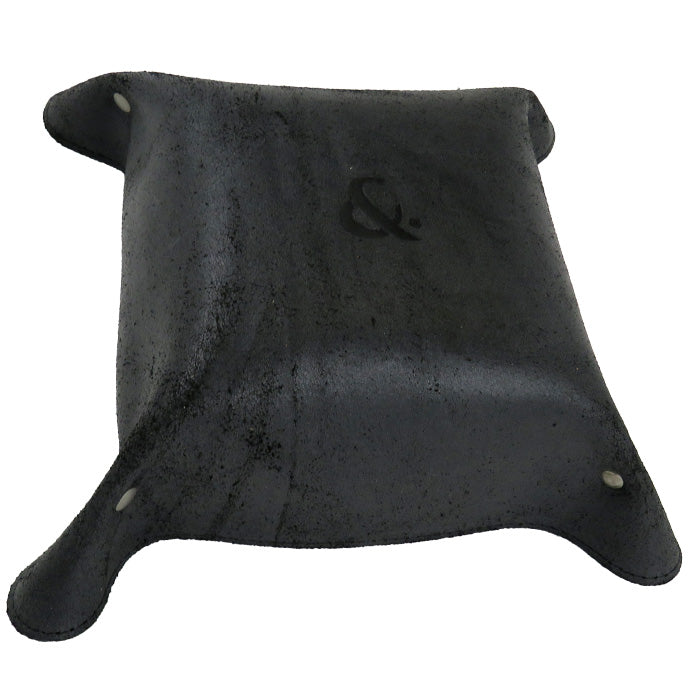 Bolsa de 7 cuchillos de cuero camel