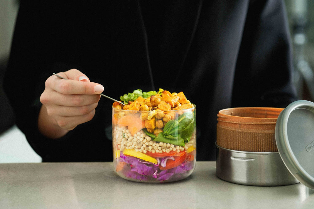 Black+Blum Glass Lunch Box/Tall Bowl 
