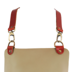 C&amp;L Light Brown Apron with Straps - Genuine Leather 