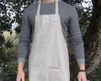 Avental Linho Claro