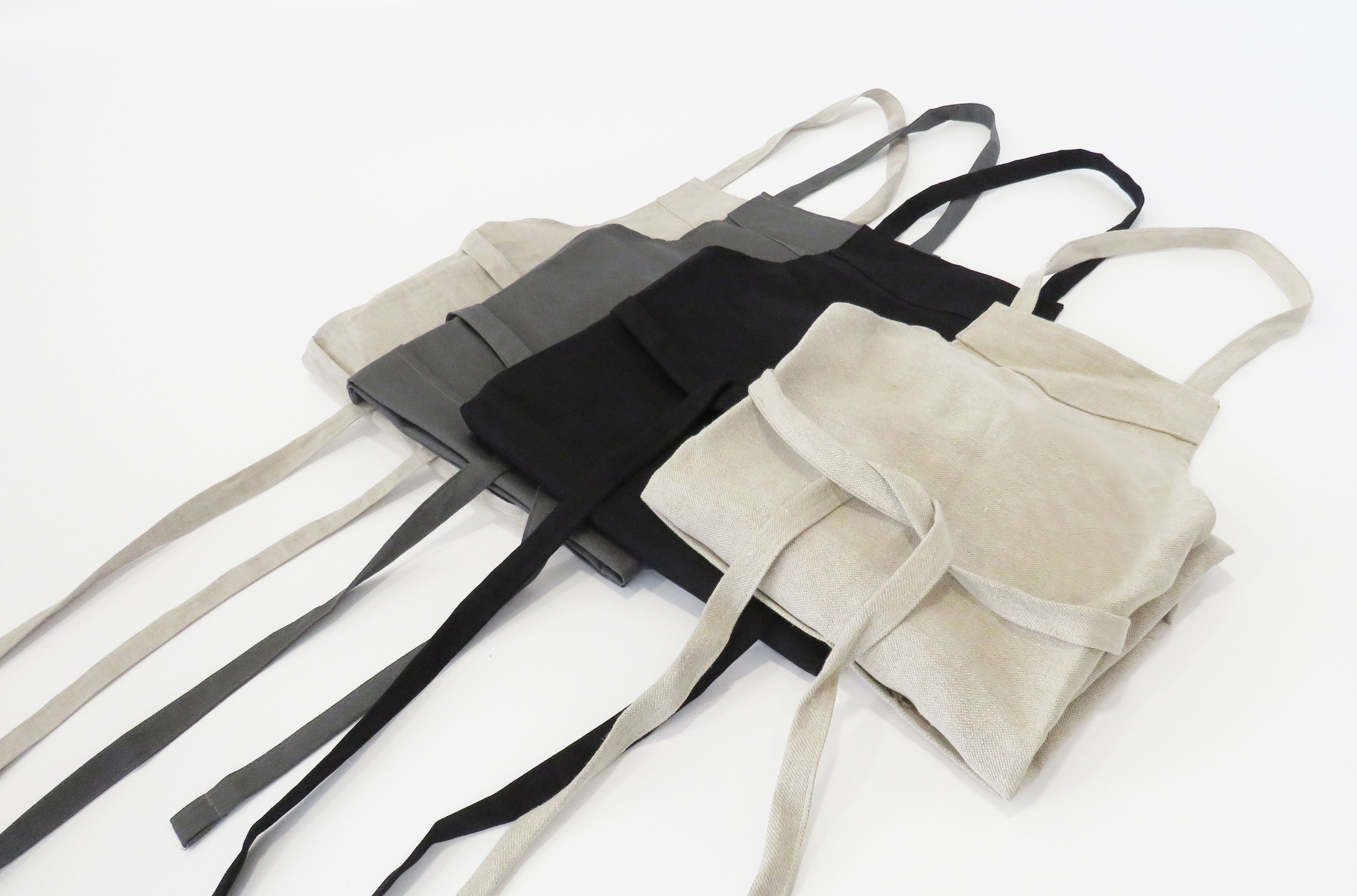 Avental Linho Escuro