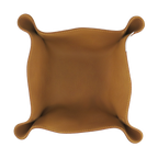 Cesto do Pão Castanho Mostarda C&L - Pele Genuína