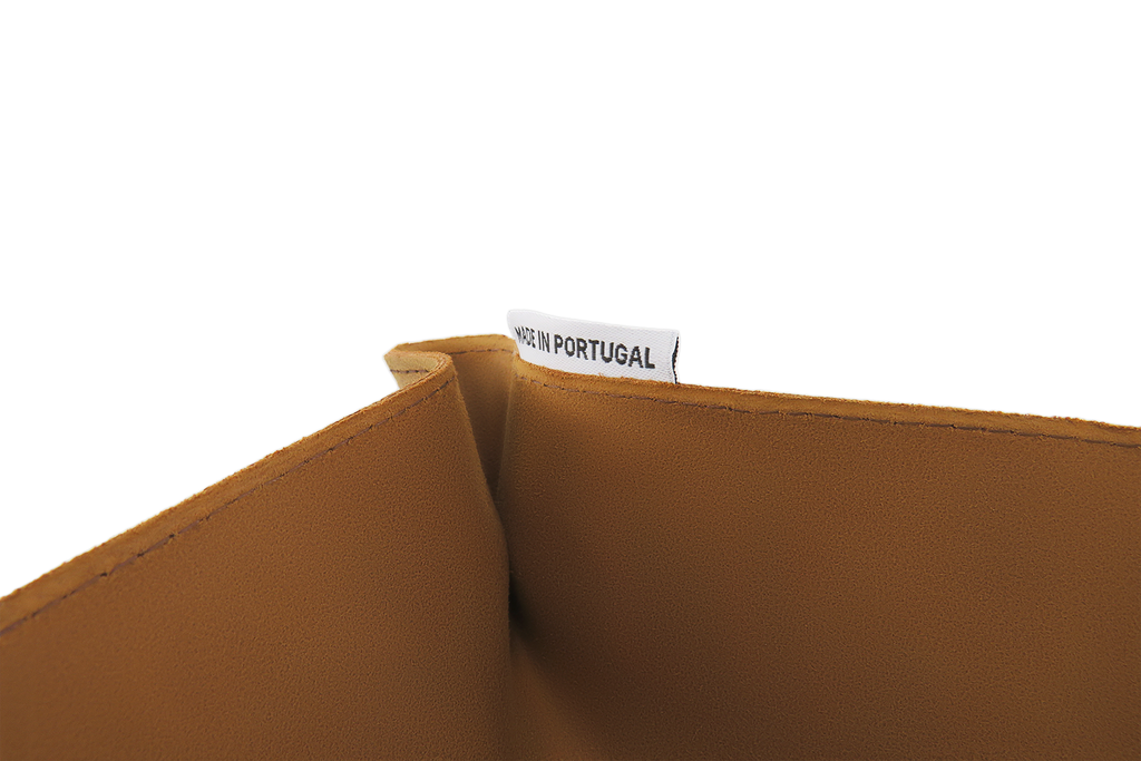 Cesto do Pão Castanho Mostarda C&L - Pele Genuína