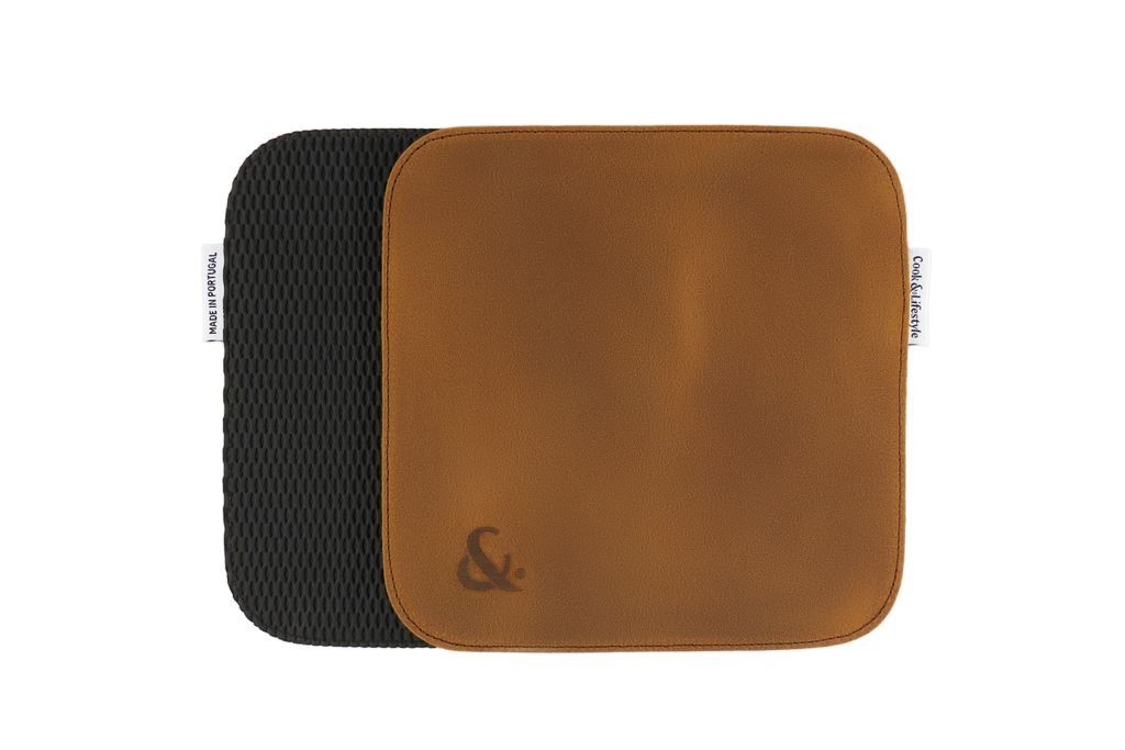 Square Mustard Brown Rat Base C&amp;L