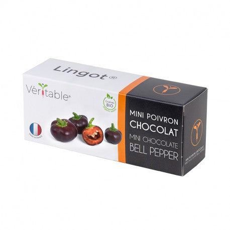 Mini pimientos de chocolate orgánico Lingots® - Mini vegetales