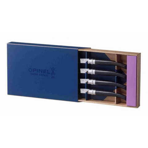 Set of 4 CHIC Opinel Table Knives - Ebony