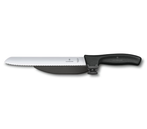 Cuchillo Pan 22cm Negro