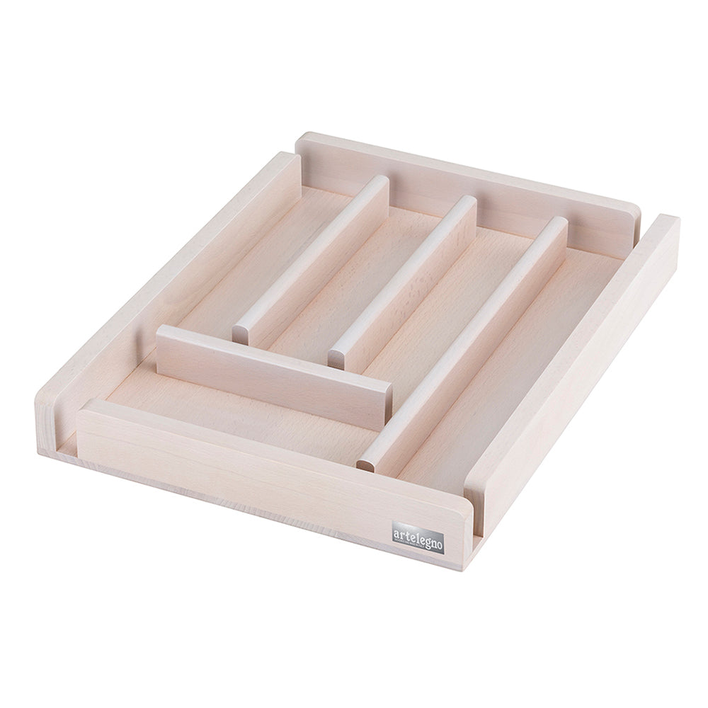 White Cutlery Organizer