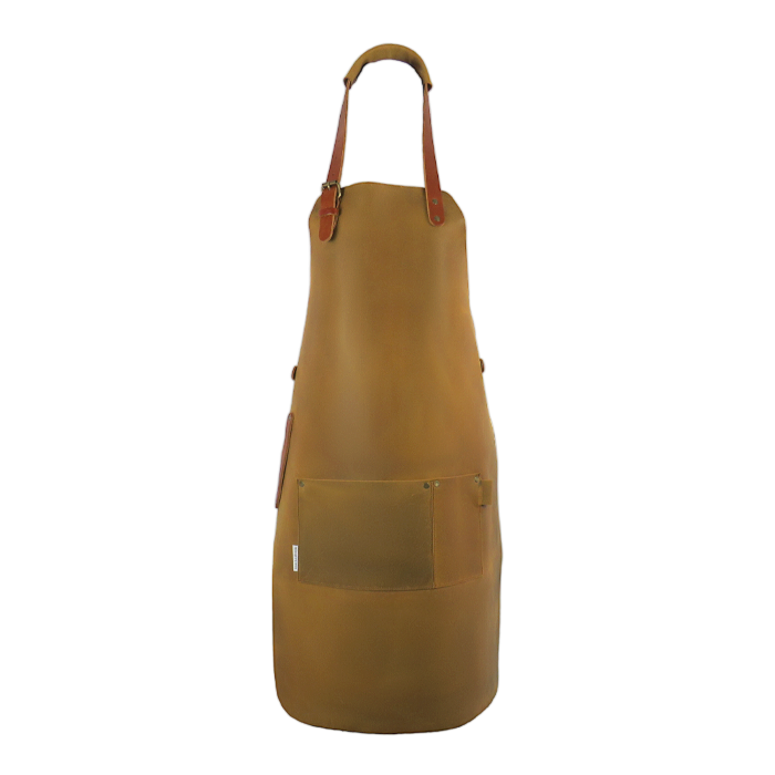 C&amp;L Mustard Brown Apron 