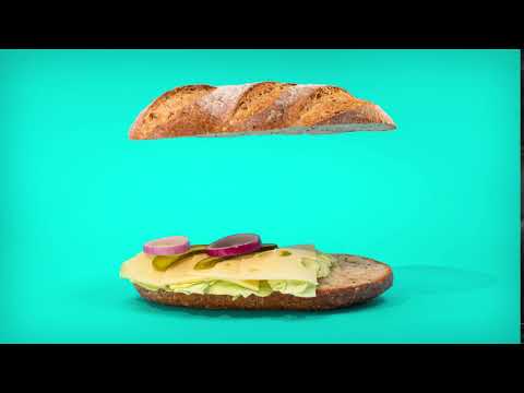 21 cm yellow bread knife