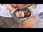Stainless steel Bento Box/Lunch Box Black+Blum